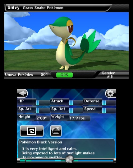 pokemon black and white pokedex list. It#39;s been annouced that there will be a 3D Pokedex App available in the 3DS