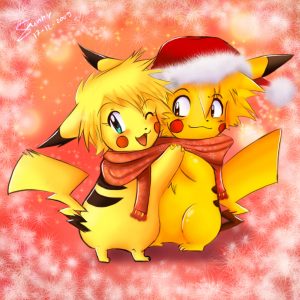 Pika_Christmas_X3_by_sunshineikimaru