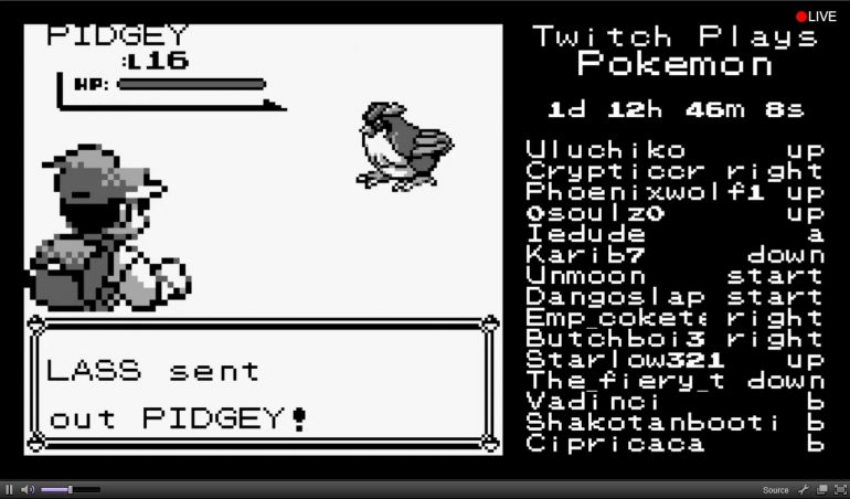 Twitch Plays Pokémon Through Chat Commands