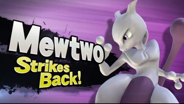 Mewtwo, The Legend, Reawakens in Super Smash Bros. for Nintendo 3DS/Wii U now as purchasable DLC!