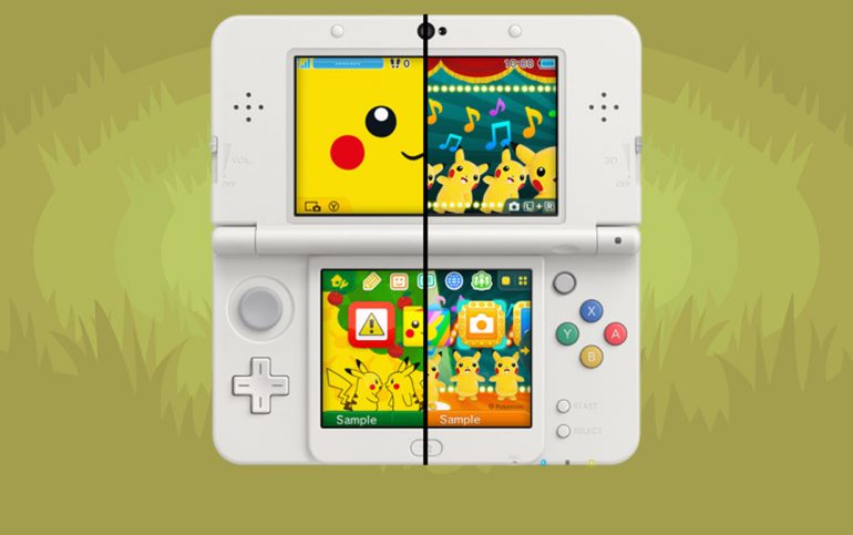 Pikachu Star of Two New 3DS Themes