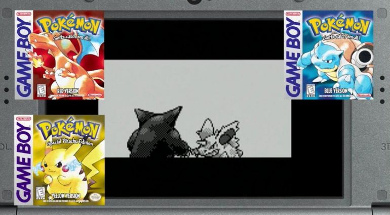 Pokémon Red, Blue & Yellow Coming to Virtual Console