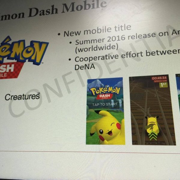 Pokémon Dash Mobile potentially leaked