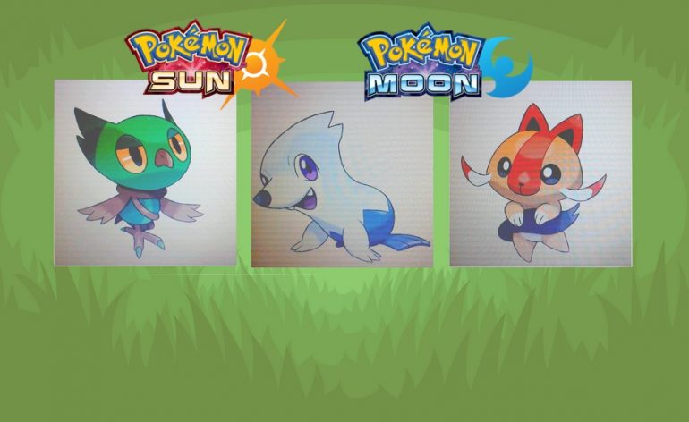 More fake Sun/Moon starters, more to speculate about