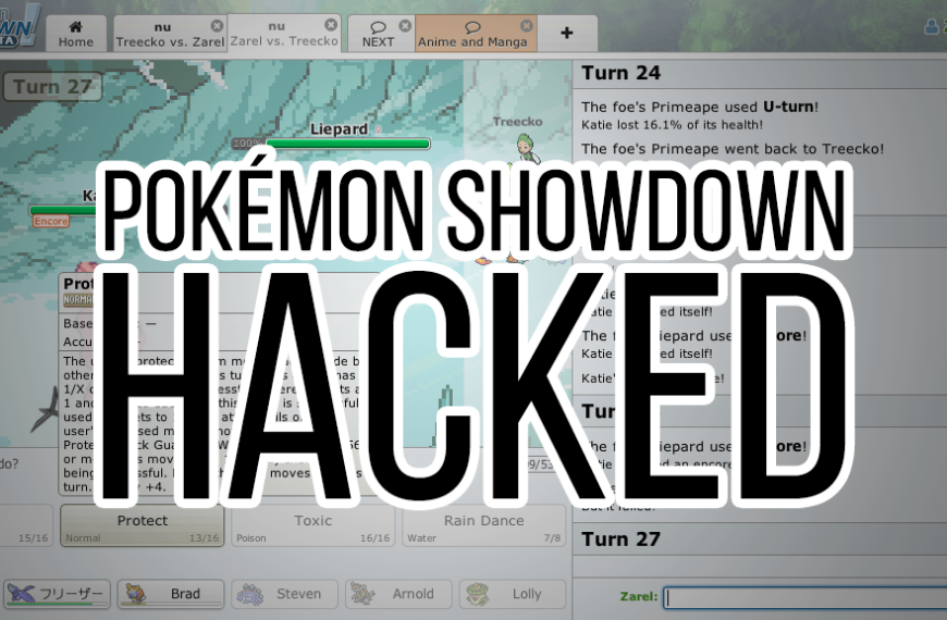 PSA: Pokémon Showdown was Hacked