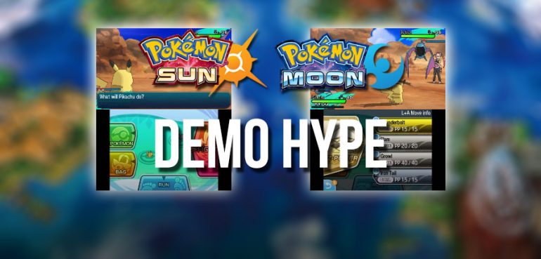 [UPD] Pokémon Sun & Moon Demo Pre-Release Hype
