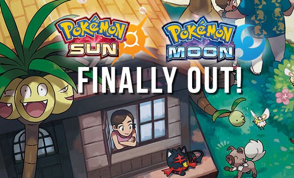 Pokémon Sun & Moon OUT NOW!
