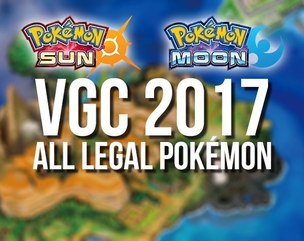 Datamine Reveals Legal Pokémon for VGC 2016/2017