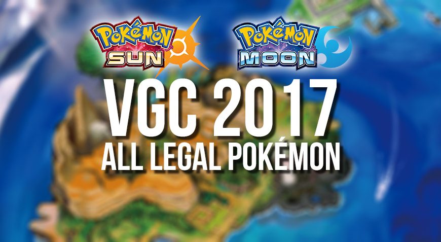 Datamine Reveals Legal Pokémon for VGC 2016/2017