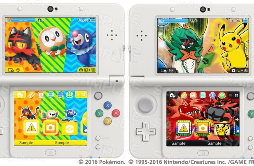 Two New Sun & Moon 3DS Themes Released