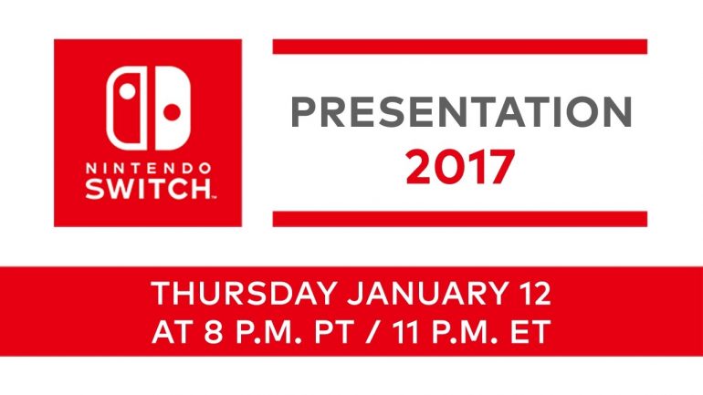 1/13 Nintendo Switch Presentation LIVE