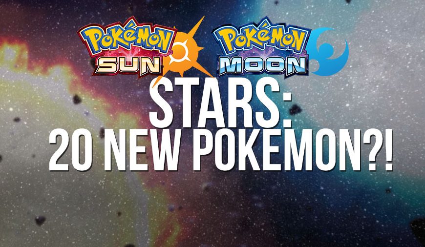 RUMOR: 20 New Pokémon Added for Pokémon Stars