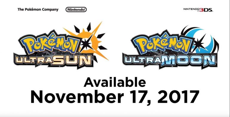 Pokémon Ultra Sun & Ultra Moon Announced