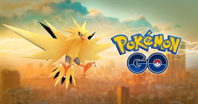 Zapdos Now Available in Pokémon GO!