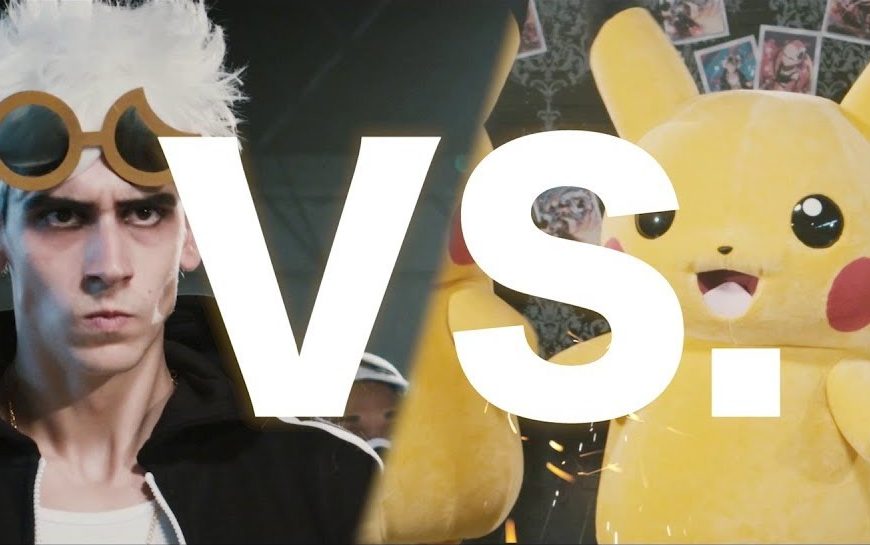 Guzma & Pikachu Face-Off in Epic Dance Battle