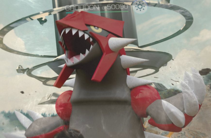 Groudon Now Available in Pokémon GO!