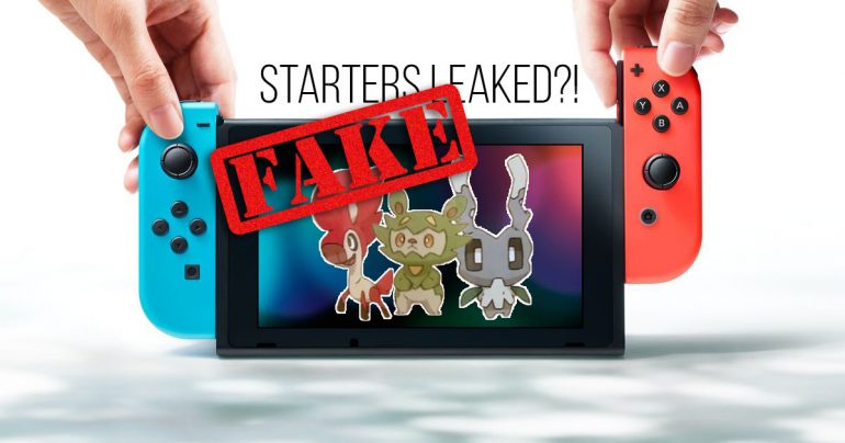 FAKE: Generation VIII Starter Pokémon Revealed?!