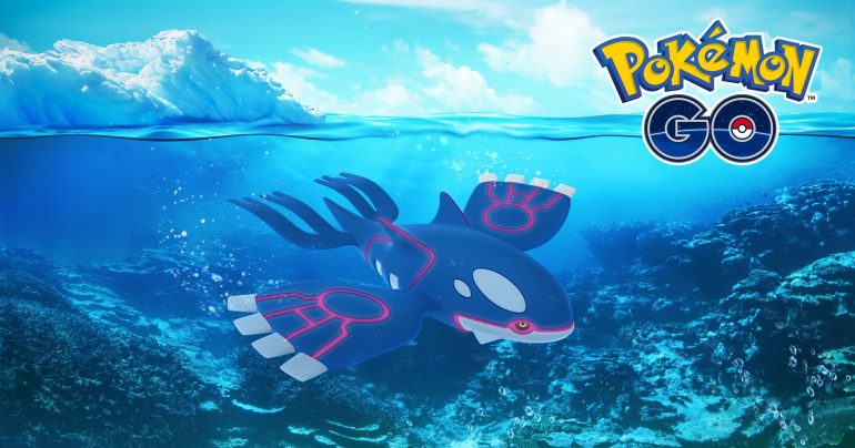 Pokémon GO Community Day, Kyogre Now Available