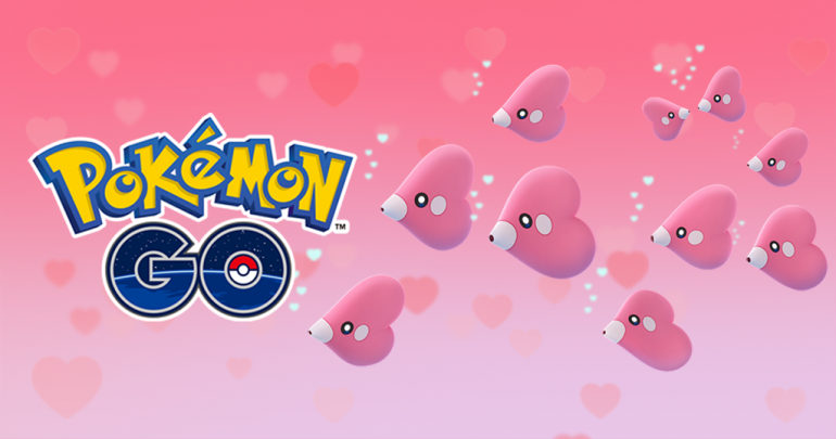 Luvdisc, Chansey Spreading the Love in GO!