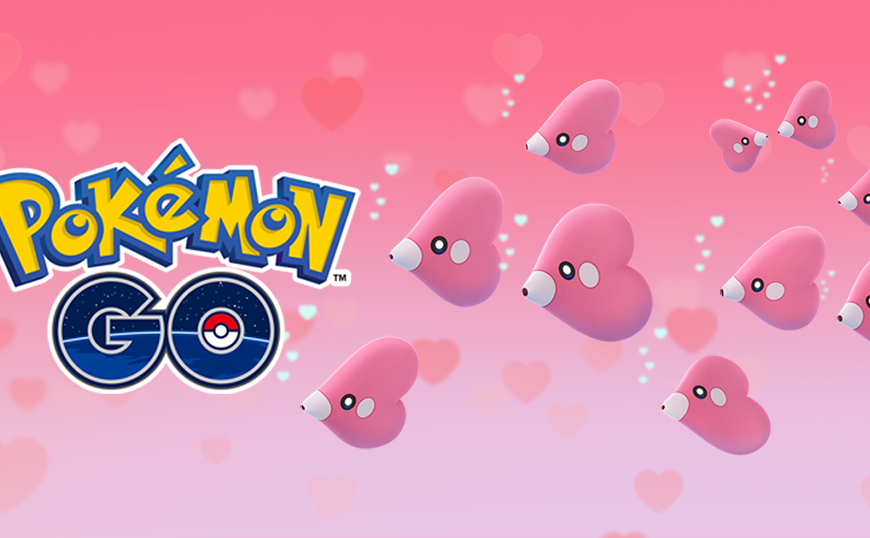 Luvdisc, Chansey Spreading the Love in GO!