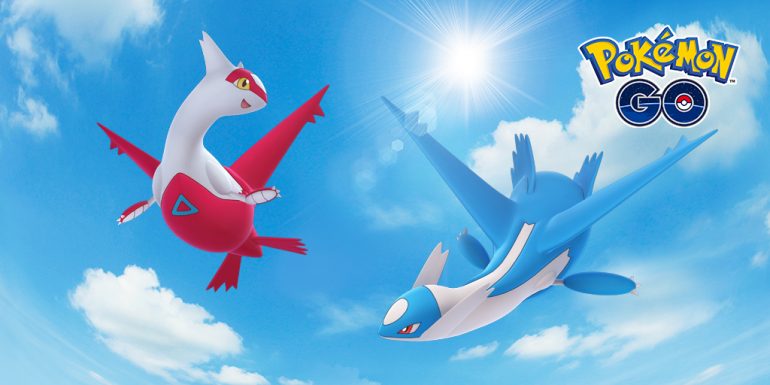 Latios & Latias Land in Pokémon GO [UPD]