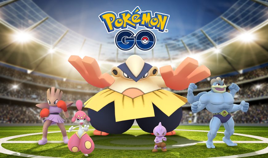 Fighting-Type Event, New Research Tasks Live in GO!