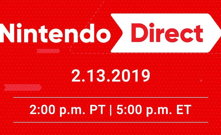 Nintendo Direct Announced for February 13