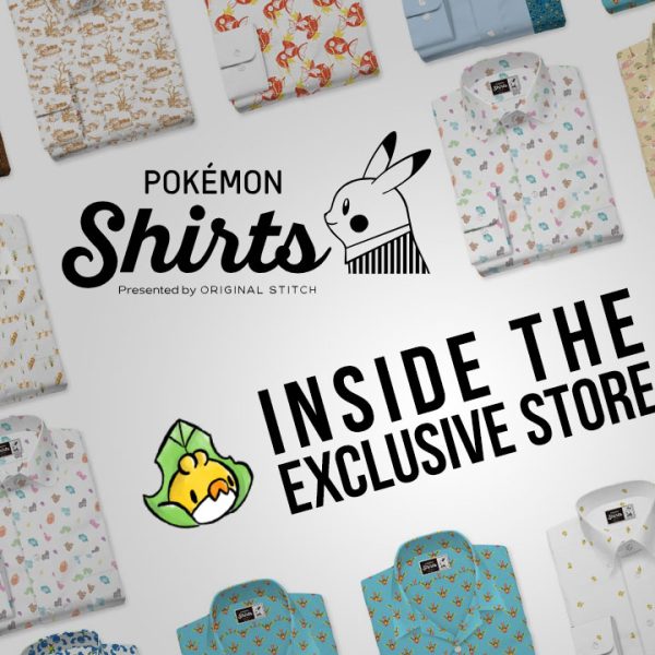 Inside the Pokémon Shirts Store in Harajuku, Japan