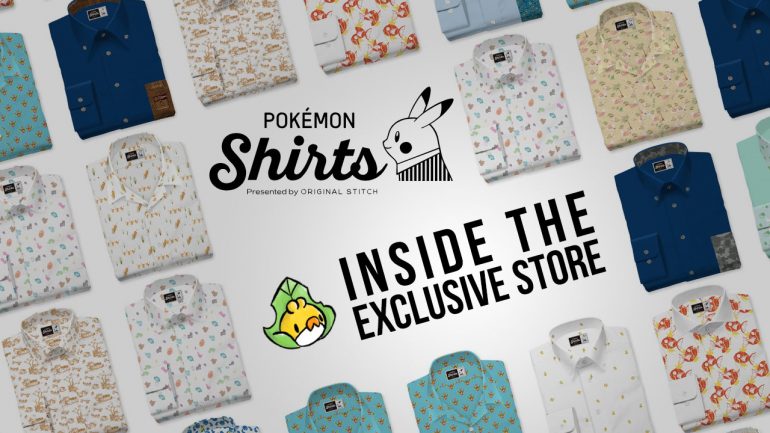 Inside the Pokémon Shirts Store in Harajuku, Japan