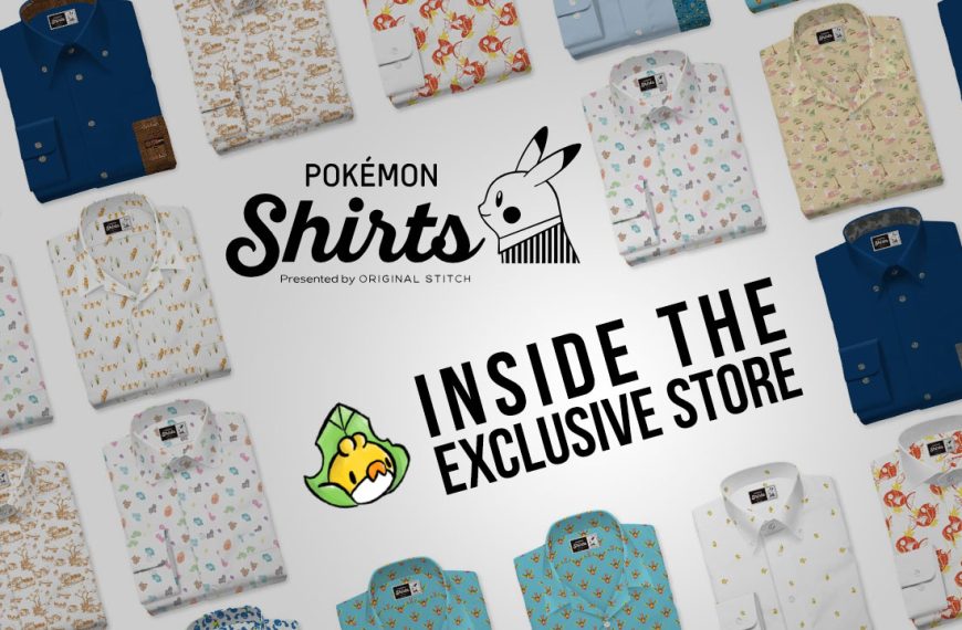 Inside the Pokémon Shirts Store in Harajuku, Japan