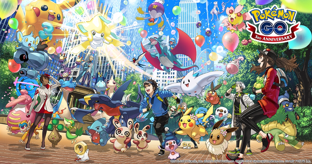 Pokémon GO 3rd Anniversary
