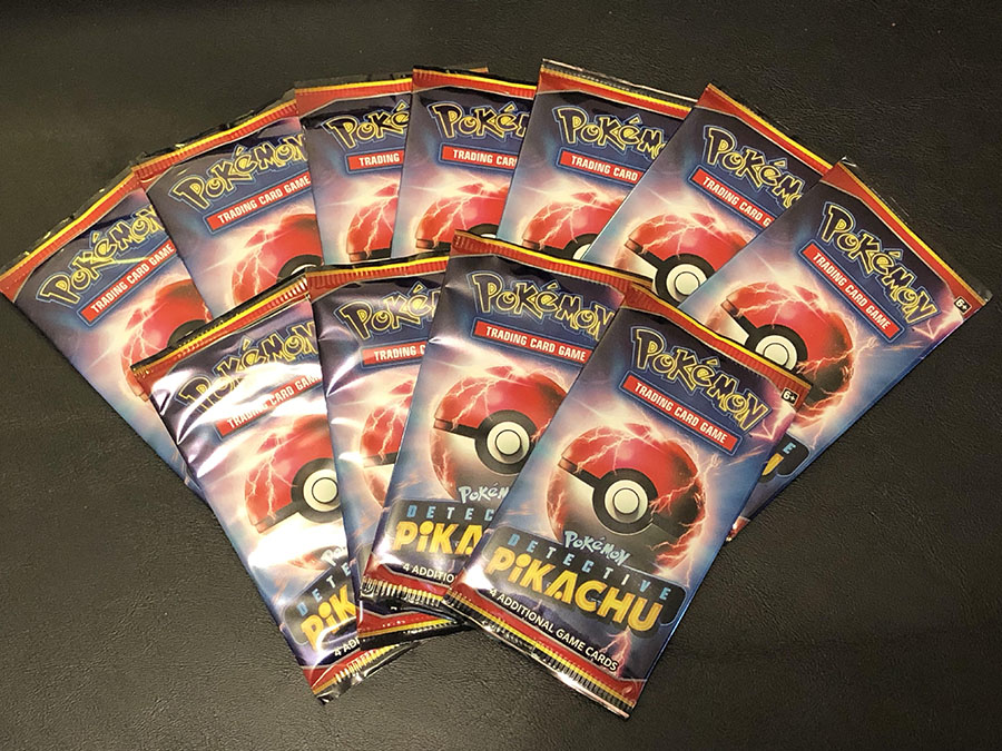Detective Pikachu booster packs