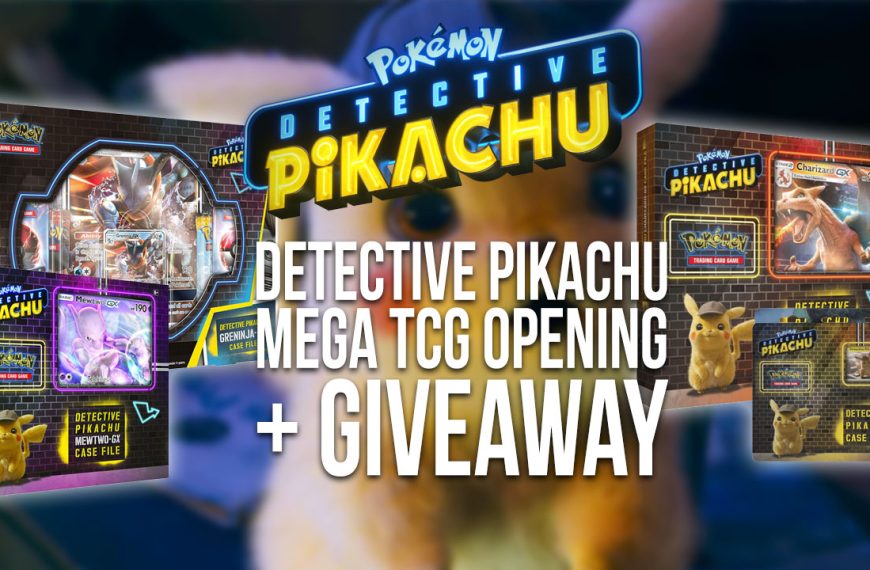 Detective Pikachu TCG Opening Extravaganza + Giveaway