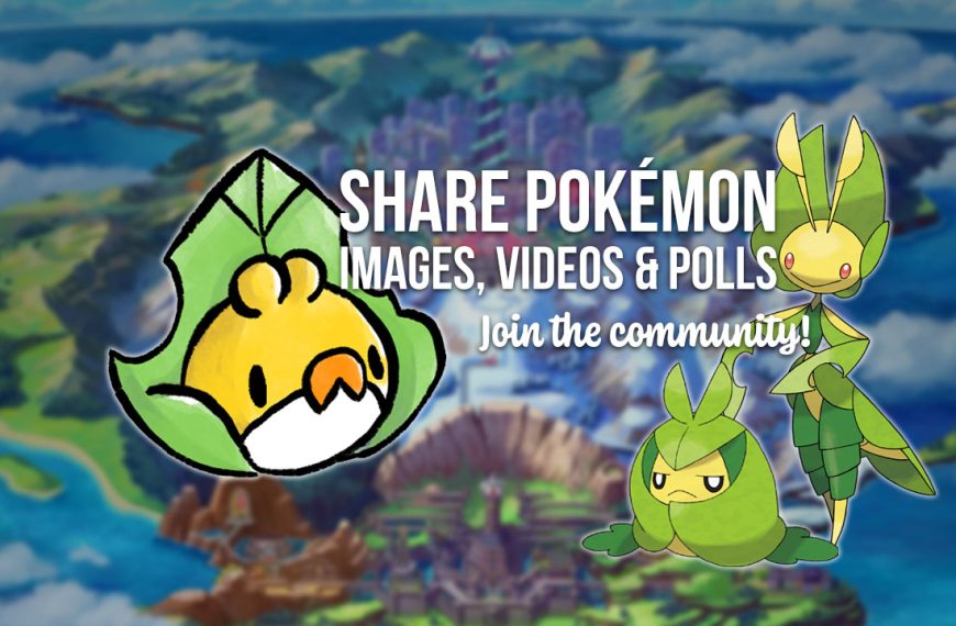 Share Pokémon Images, Videos & Polls on PokéJungle!