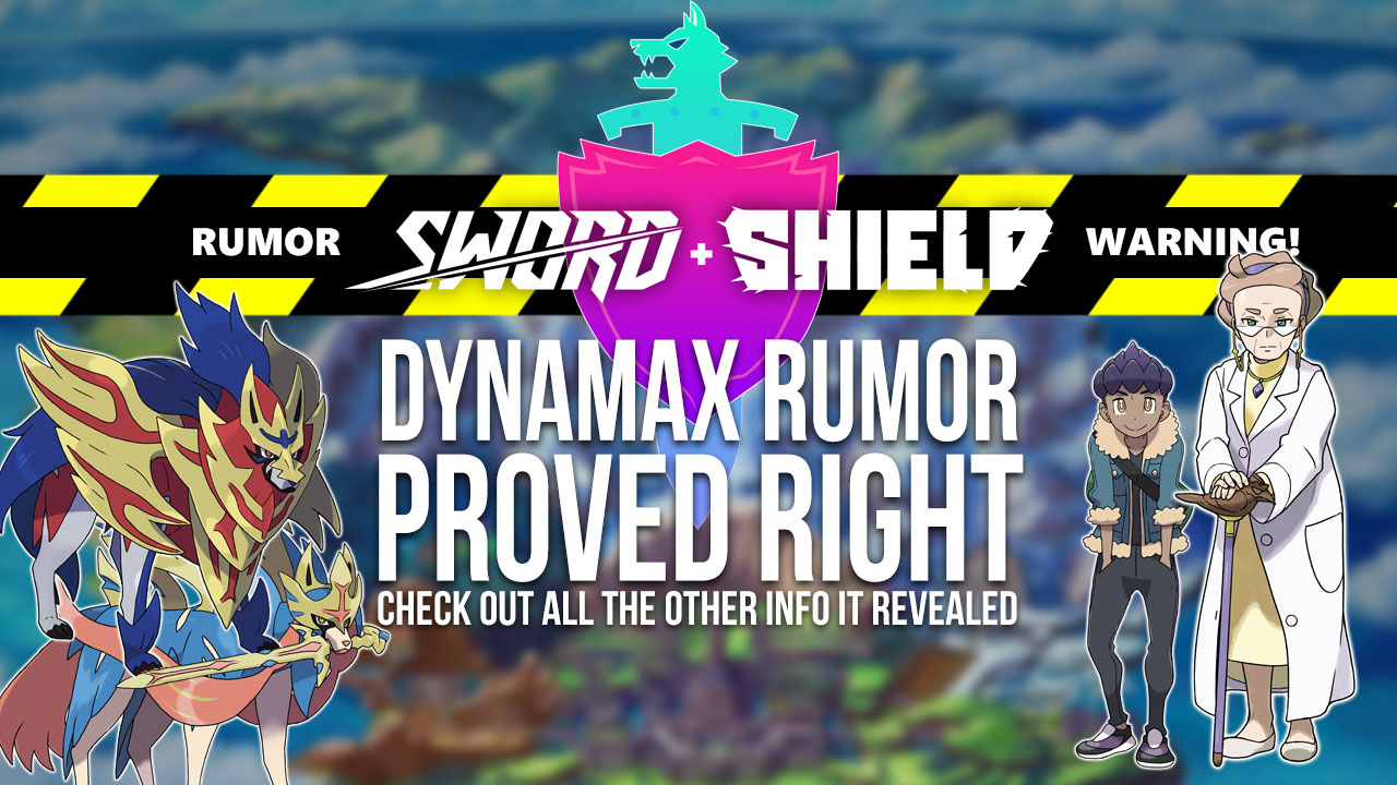 Sword & Shield Dynamax Rumor
