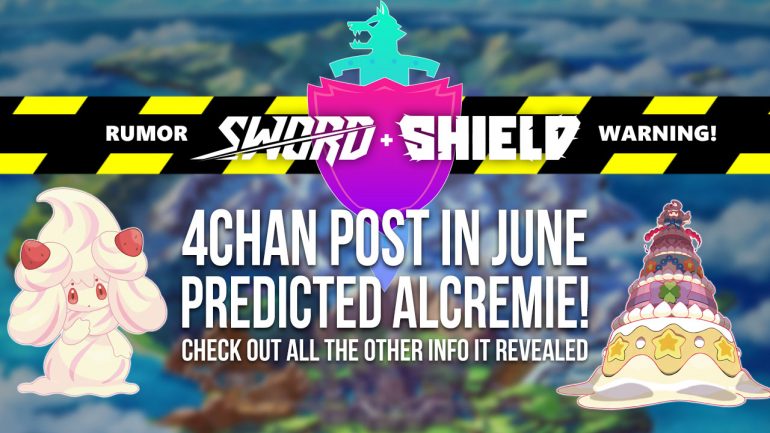 RUMOR: This 4chan Post Predicted Alcremie—And More!