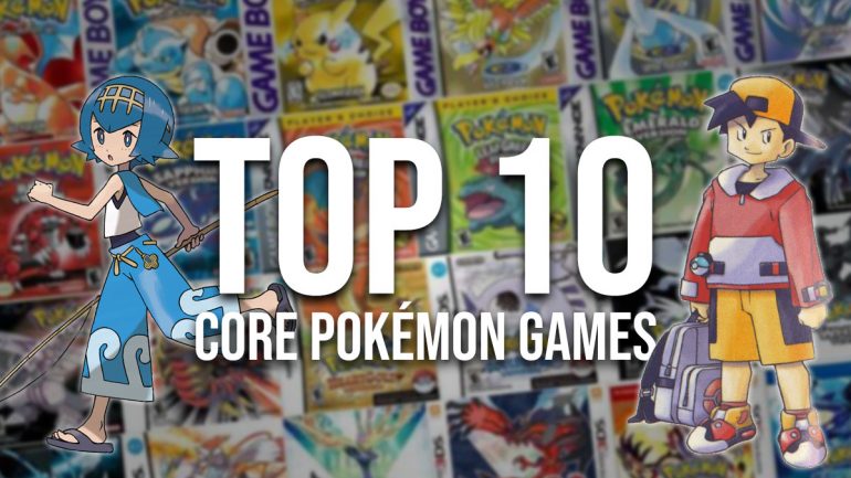 The Top 10 Core Pokémon Games