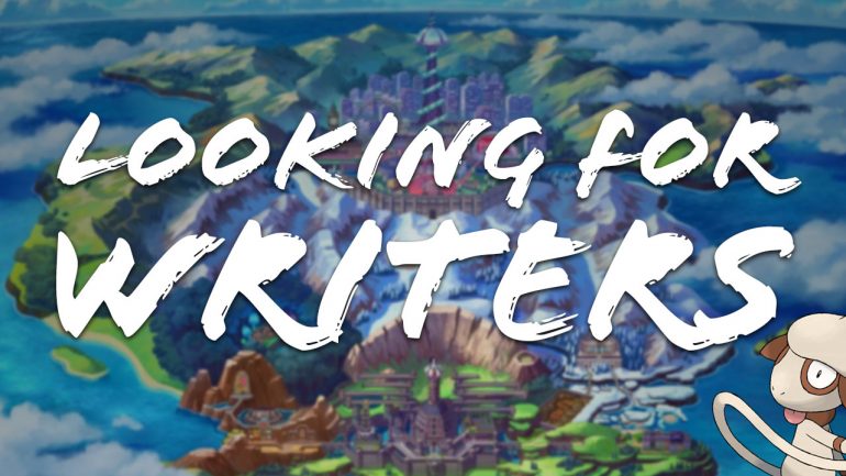 Looking for Writers, 2019 Edition
