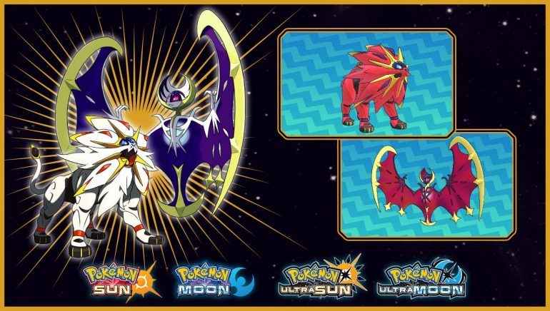 Shiny Solgaleo & Lunala Distribution Event Announced
