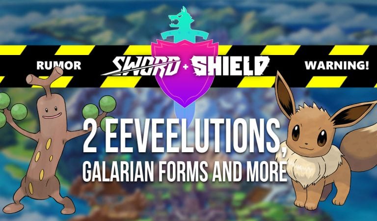 Rumor 2 New Eevee Evolutions And More In Sword Shield