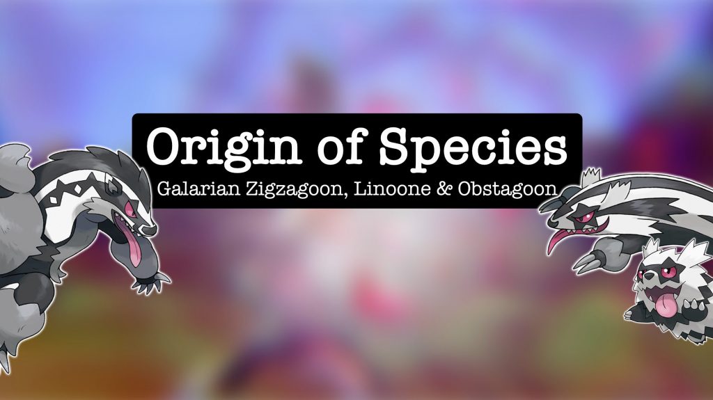 Galarian Zigzagoon, Linoone & Obstagoon Origin of