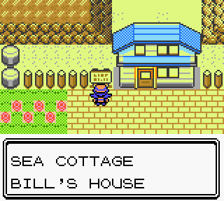 Bill's House in Pokémon Crystal