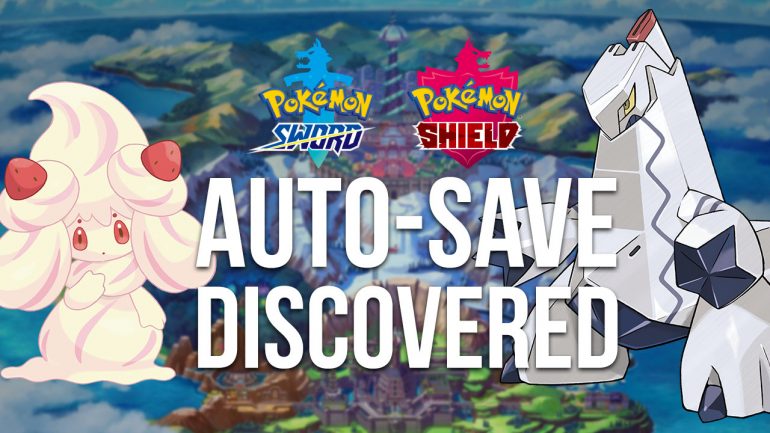 Pokémon Sword & Shield Include Auto-Save Feature