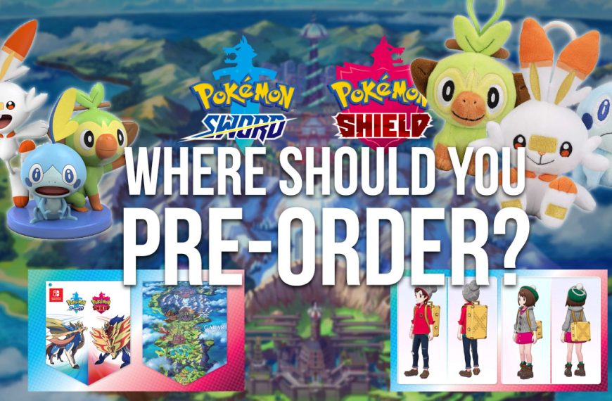where should you pre-order Pokémon Sword & Shield