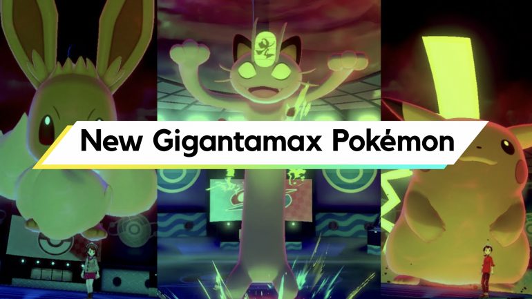 New Gigantamax Pokémon Announced for Sword & Shield