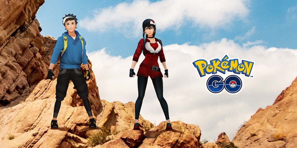 Pokémon GO exclusive avatar pose