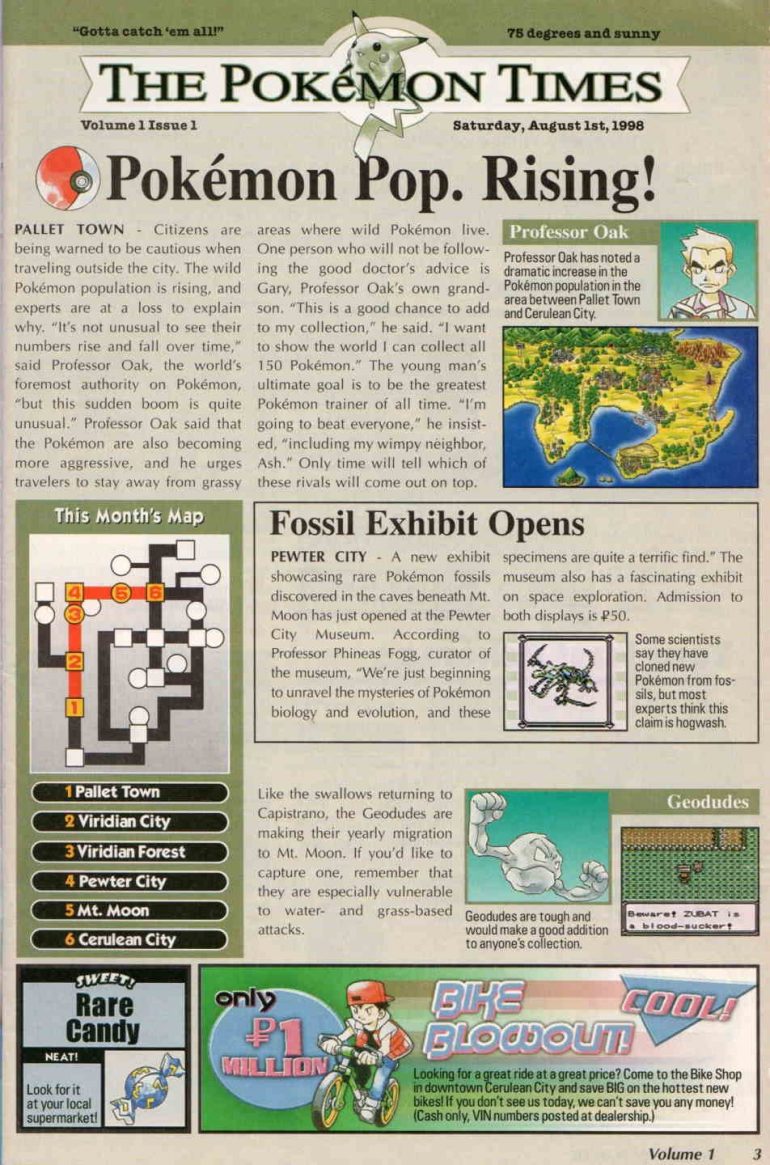 Pokemon Newsletter Example.pdf Pokémon’s Marketing Strategies — Pokémon Red & Blue | PokéJungle
