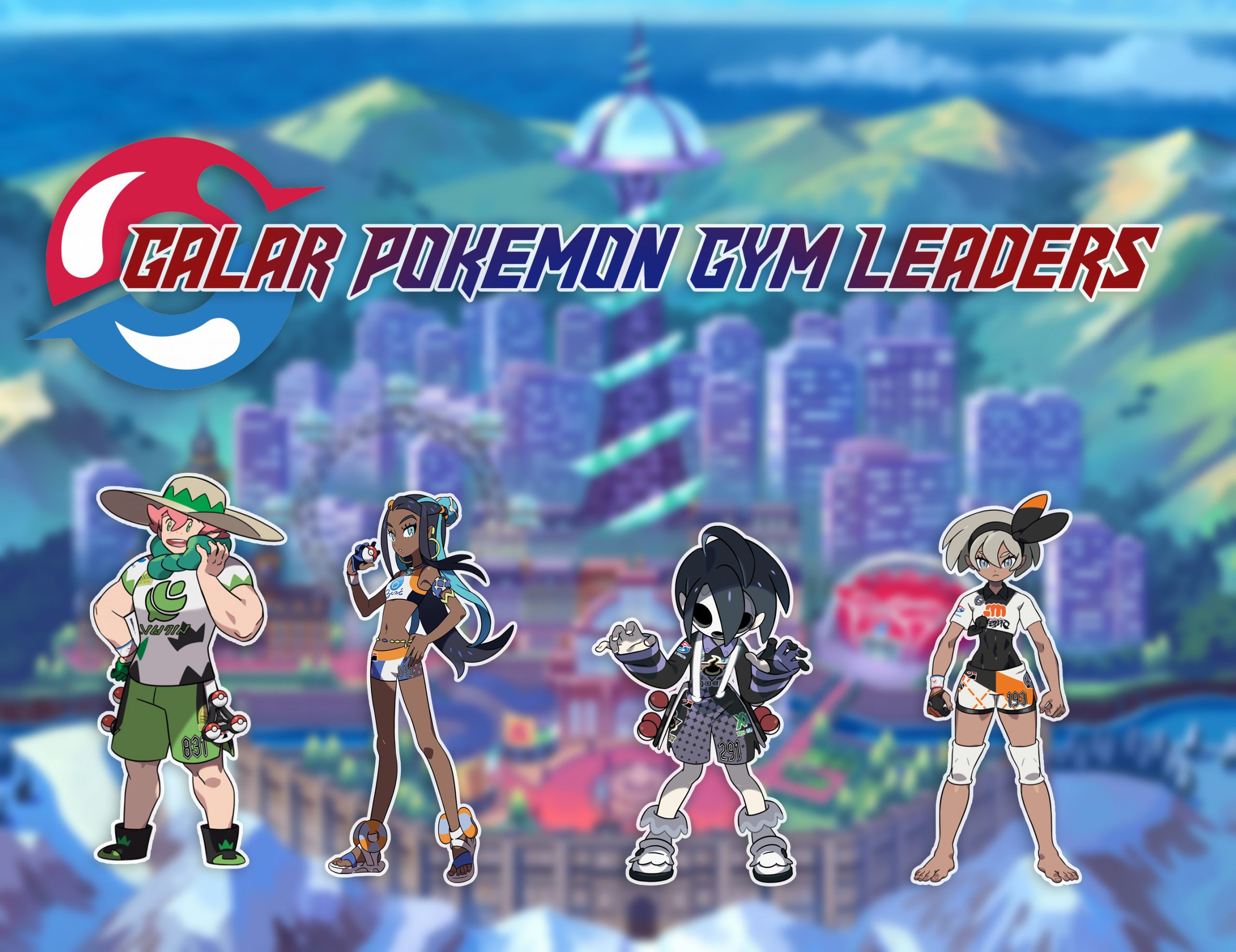 Pokemon Sword Shield Gym Leaders Pokejungle