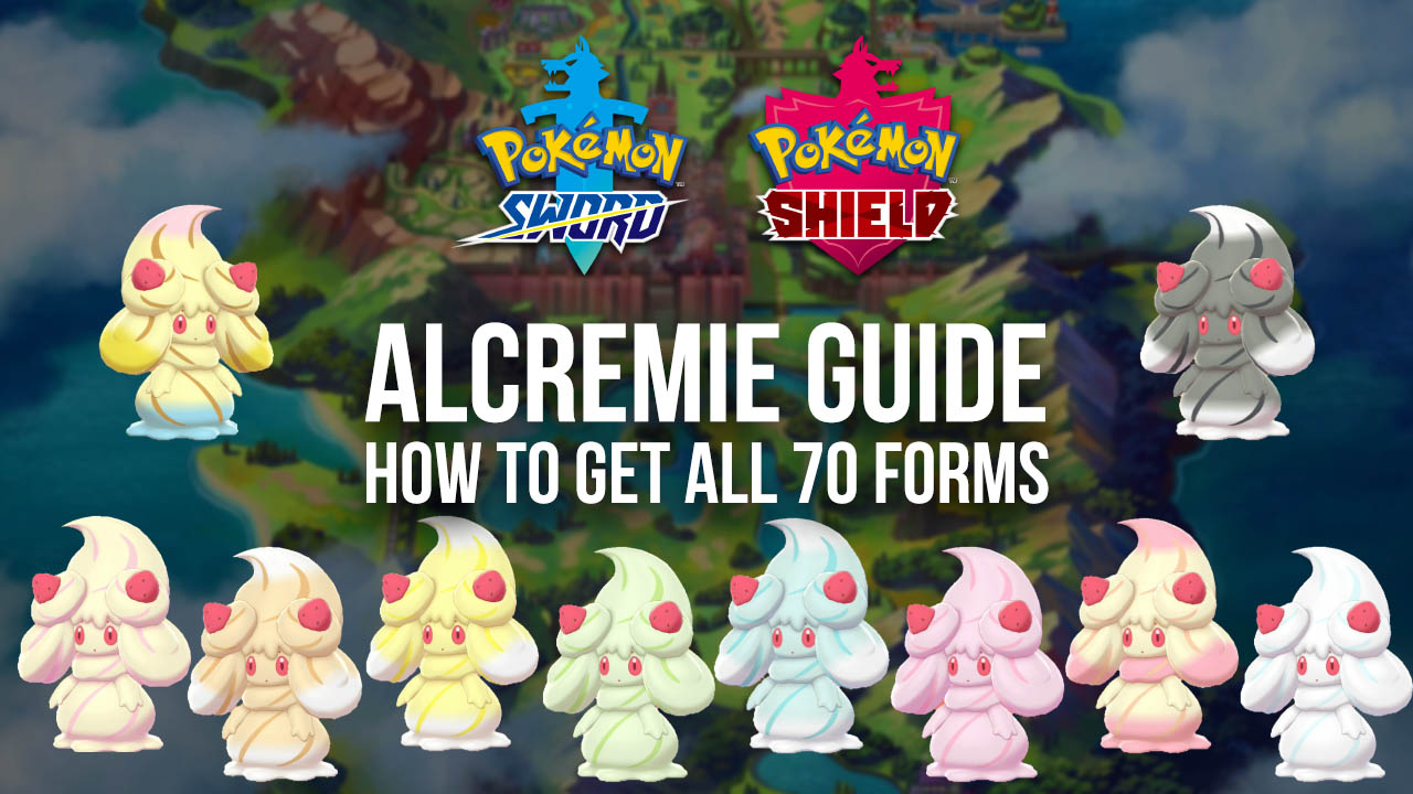 Milcery evolution guide for all Alcremie forms