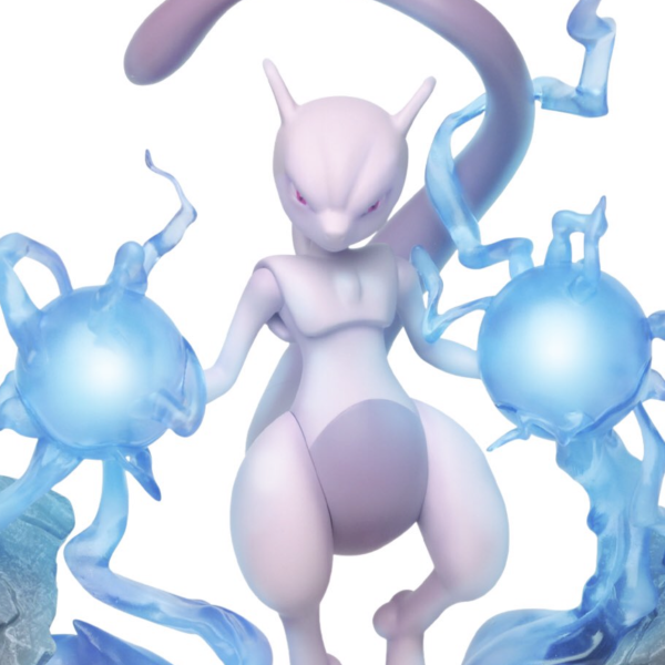First look at Wicked Cool Toys’ 13” Mewtwo figure